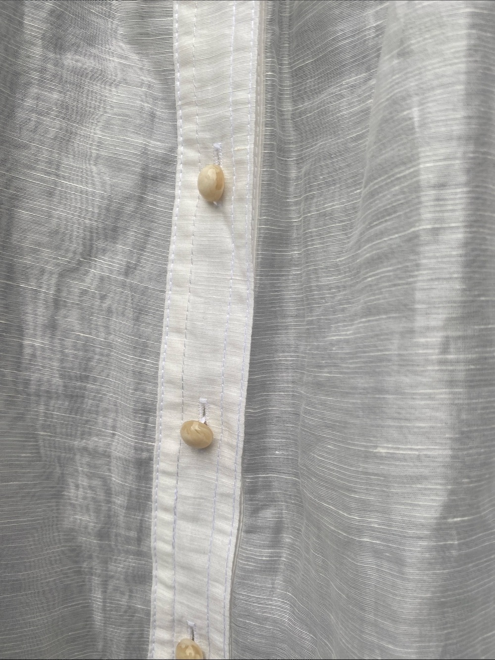 CQbyCQ blouse just beautiful size medium very roomy linen blend - Picture 5 of 8